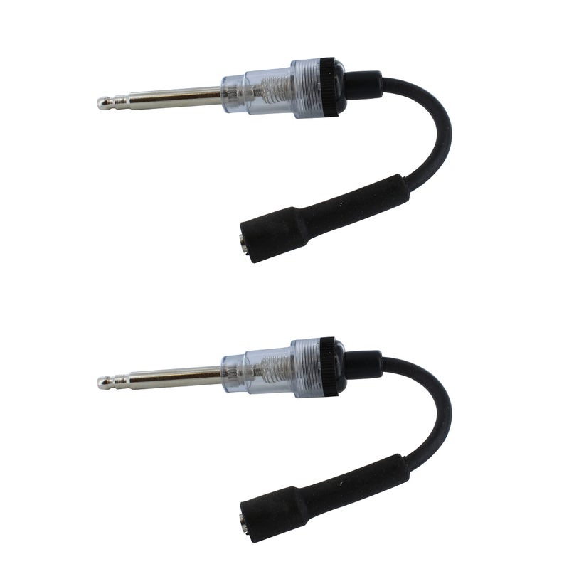 ABN Inline Spark Plug Tester and Coil Tester Tool 2Pack Straight Boot Inline Ignition Spark Tester for Car Motorcycle Lawnmower and Small Engine