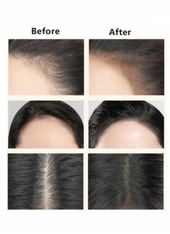 TWG Hairline Powder , Repair Stick, Natural Black Shade Hairline Powder,Shadow Sponge Pen Waterproof Hair Root Concealer For Thinning Hair Root Touch-Up #01  - Image 5