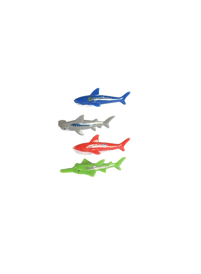 MONDO Diving Shark Variety Toys 4 Pieces - Image 3