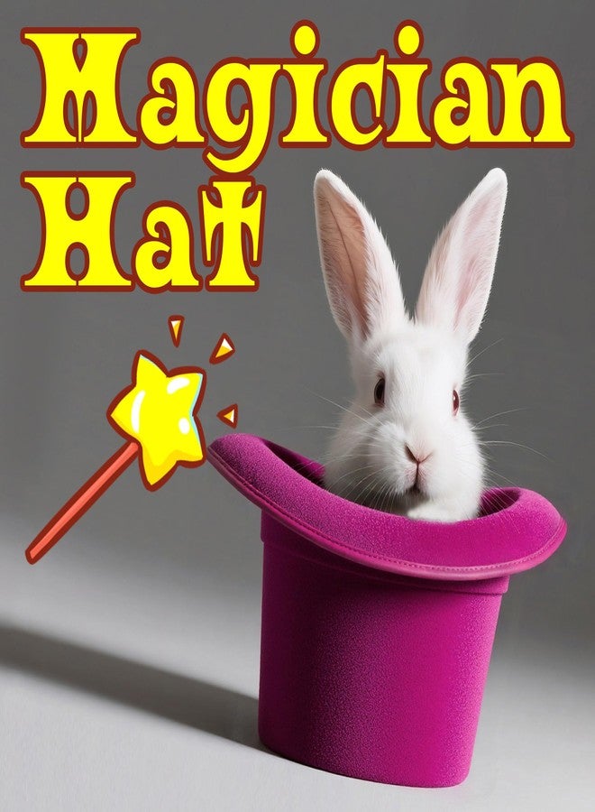 Carnavalife Felt Cup Hat Satin Hat Round Wizard with Satin Ribbon for Adults and Children (Fuchsia) - Image 4