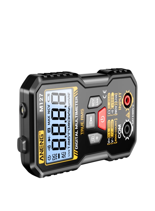 ANENG M127 Smart Multimeter, 4000 Counts AC DC Voltage Tester with NCV Sensing Ohmmeter Zero-Fire Line Detection Multifunctional Electrical Meter Tools - Image 5