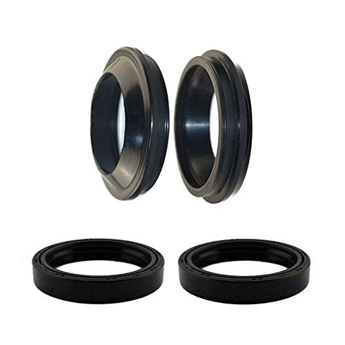 AHL Front Fork Shock Oil Seal and Dust Seal Set 45mm x 57mm x11mm for Honda VTX1800 C/R/S 1800 2002-2007 / VTX1800 F/N/T 2004 2006-2010 / VTX1300C VTX1300 C 2010 / GL1800 GL1800A 2001-2010 - Image 5