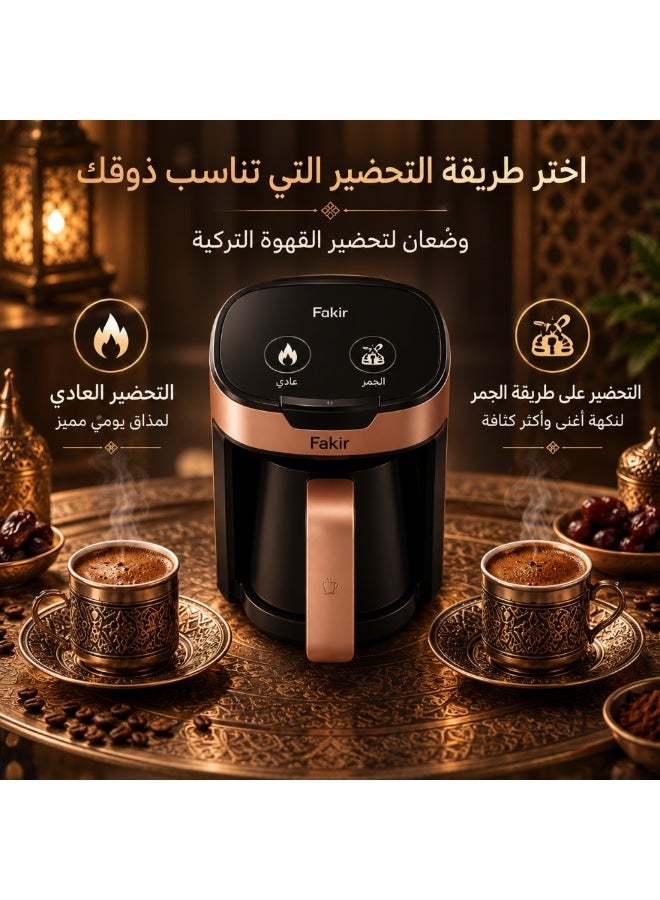 Fakir,Turkish Coffee Maker, 4 Cups, Copper - Image 5