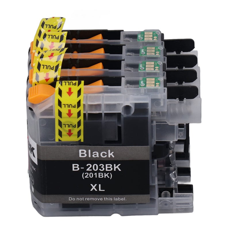 LC203 Disposable Color Ink Cartridge Set Black Cyan Magenta Yellow for Clear Printing Smooth Output - Image 4