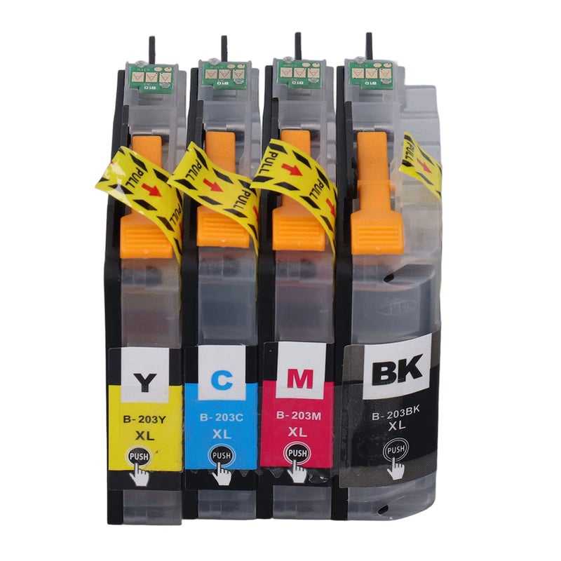 LC203 Disposable Color Ink Cartridge Set Black Cyan Magenta Yellow for Clear Printing Smooth Output - Image 5
