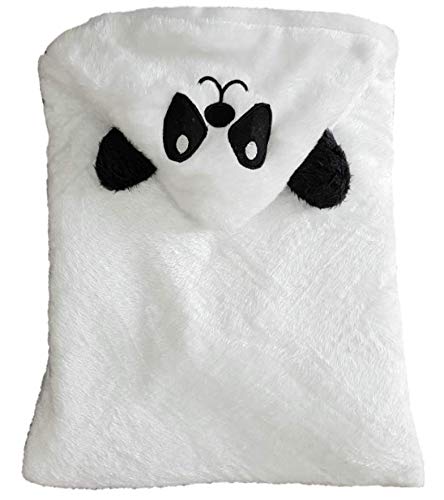 BRANDONN New Born Supersoft and Fluffy All Season Hooded Wrapper/Sleeping Bag/Baby Blanket for Babies Pack of 2 (66 x 66 cm, 0-6 Months) - Image 4
