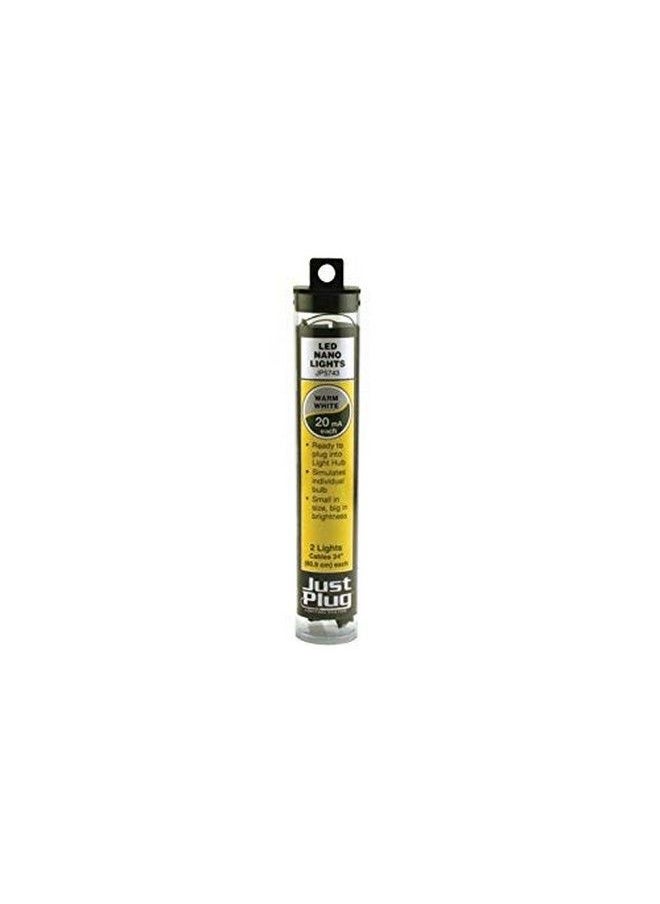 Woodland Scenics Just Plug Led Nano Lights Warm White For Scale Model Railroads 5743  - Image 3