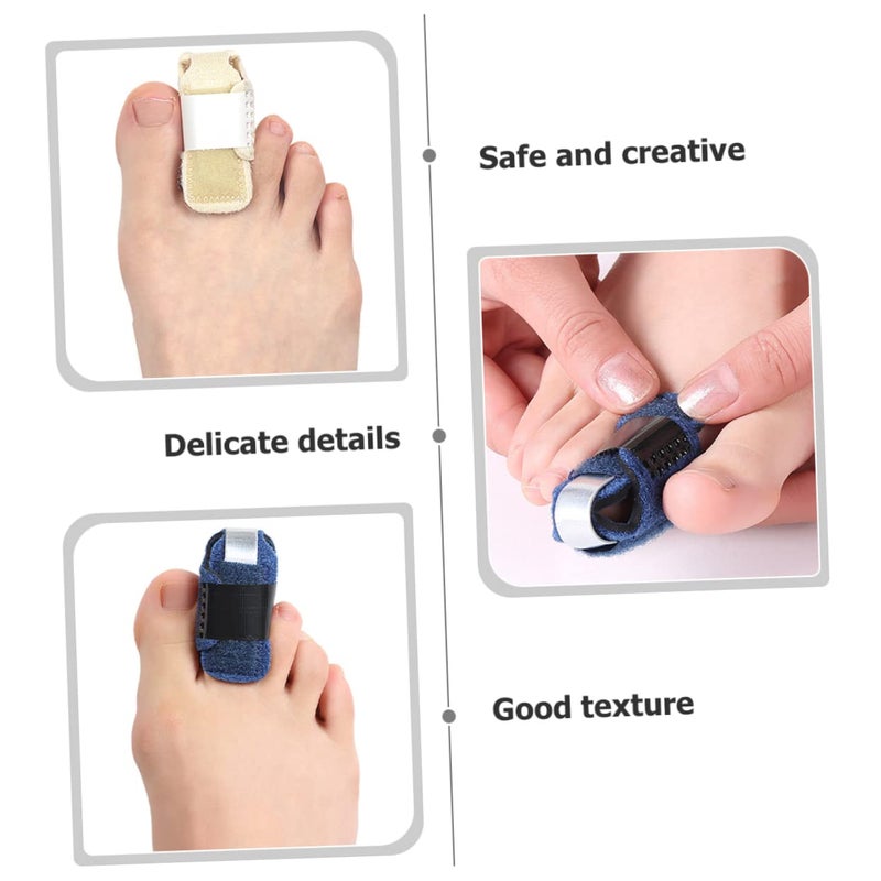 Skin Color Reusable Toe Separators 2 Pack For Toe Alignment And Comfortable Support - Image 3