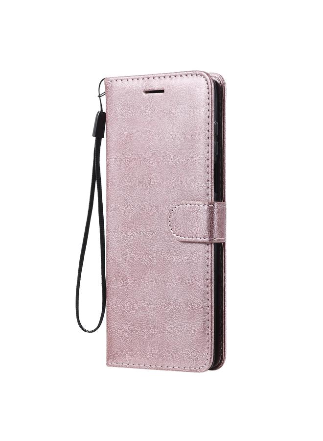 S-TOP Case For Motorola Edge S 4G Solid Color Horizontal Flip Protective Leather Case with Holder & Card Slots & Wallet & Photo Frame & Lanyard - Image 2