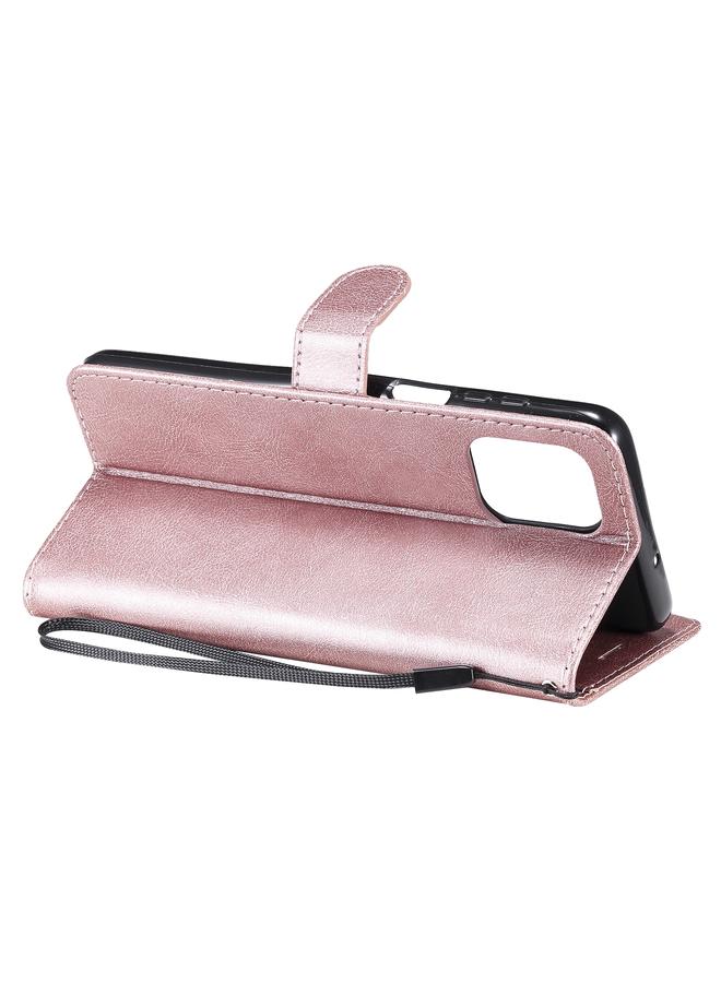 S-TOP Case For Motorola Edge S 4G Solid Color Horizontal Flip Protective Leather Case with Holder & Card Slots & Wallet & Photo Frame & Lanyard - Image 5