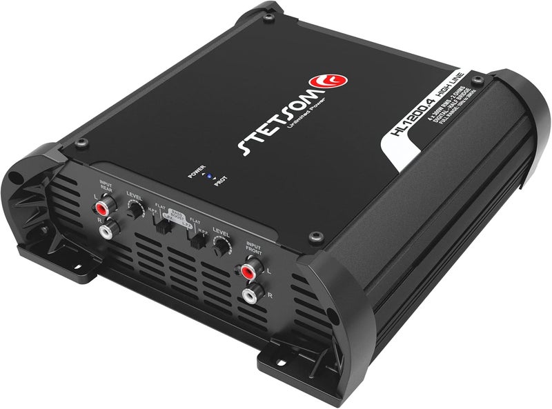 Stetsom HL 1200.4 2 Ohm Multichannel Stereo Car Audio Amplifier - 1200 Watts RMS, 4 Channel, Full Range HD Sound - Image 4