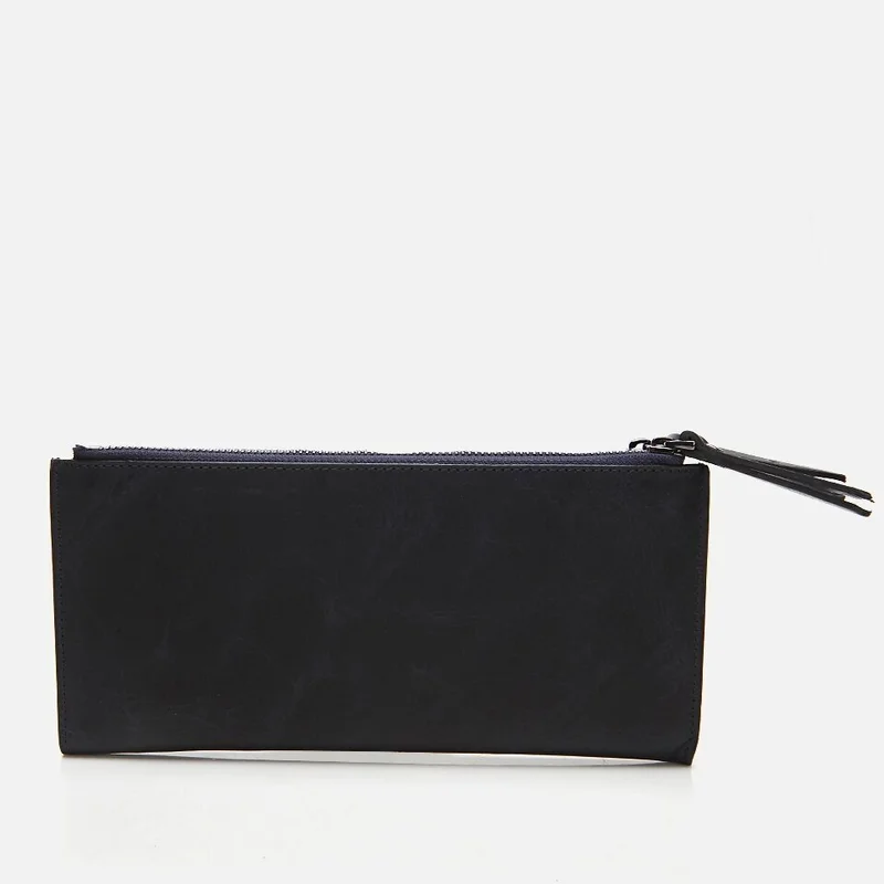 Hotiç 06CUH269180A680 Genuine Leather Navy Blue Men's Wallet
