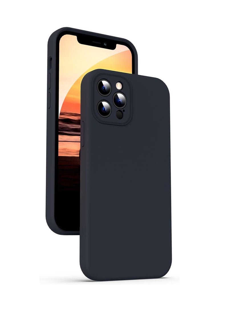 WRISTWISE Case Cover for iPhone 12 Pro - [Camera All-Round Protection] [Soft Microfiber Lining Anti-Scratch] Shockproof Phone Case Cover, Black - Image 1