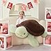 MorisMos Giant Sea Turtle Stuffed Animal Plush Pillow 4ft 51 Lifesize Stuffed Turtle Plush Toy for Kid AdultLarge Tortoise Toy Gift for Marine Lovers Cuddly Ocean Creature DecorCECPC Certified - Image 4
