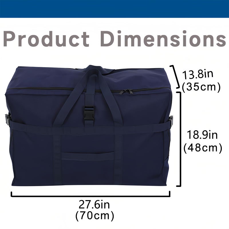 Arxus Large Duffel Bag, 120L Waterproof Carry on Weekend Overnight Storage Bag over Luggage for Airline, Travel, Camping, Moving - Image 4