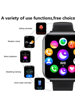 Trands Trands Premium Ultra Luxury Smart Watch IP67 Water Resistance with Heart Rate Monitor SW110  - Image 3