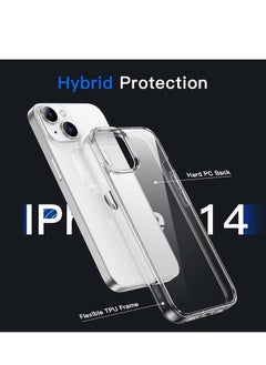 glassology iPhone 14 Case 6.1 inch Ultra Thin Case Anti Drop Shockproof Protection Clear Case Compatible with iPhone 14 Cover  - Image 3