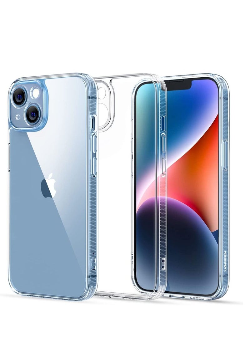 glassology iPhone 14 Case 6.1 inch Ultra Thin Case Anti Drop Shockproof Protection Clear Case Compatible with iPhone 14 Cover  - Image 4