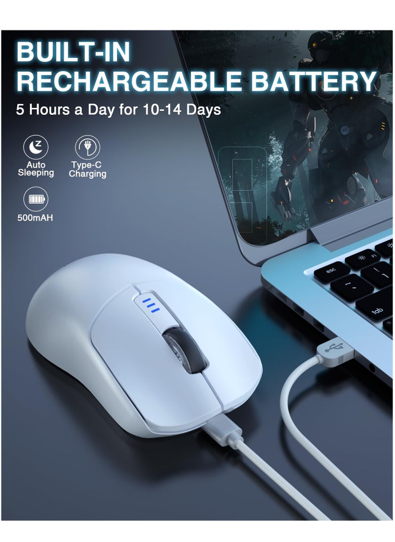 AULA - SC580 Wireless Gaming Mouse Tri-Mode 2.4G/BT5.0/USB-C Ergonomic Computer Mouse - Image 1