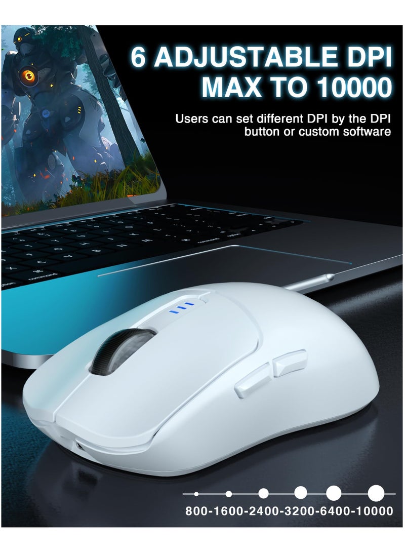 AULA - SC580 Wireless Gaming Mouse Tri-Mode 2.4G/BT5.0/USB-C Ergonomic Computer Mouse - Image 1