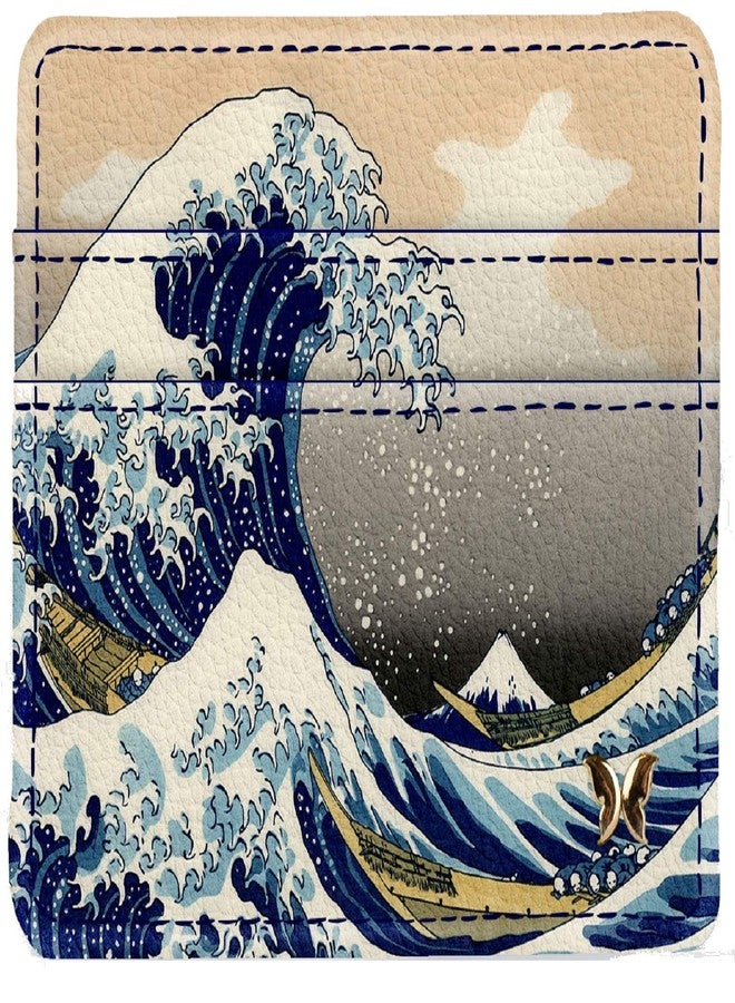 Monarque RFID Slim Wallet (Hokusai - The Great Wave of Kanagawa) - Image 1