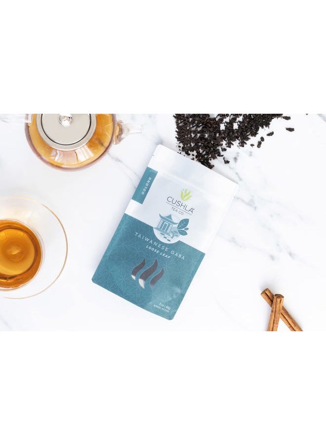 CUSHLA Taiwanese GABA Oolong Loose Leaf Tea - Gaba Oolong Soothing Tea. Gabba Wu Long Tea From Taiwan - Image 2
