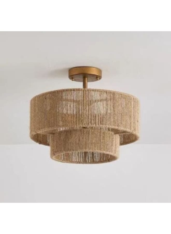 Wahag Boho Chandelier Rope Dream Dimensions: Measures 45cm Wide x 50cm High.  - Image 1