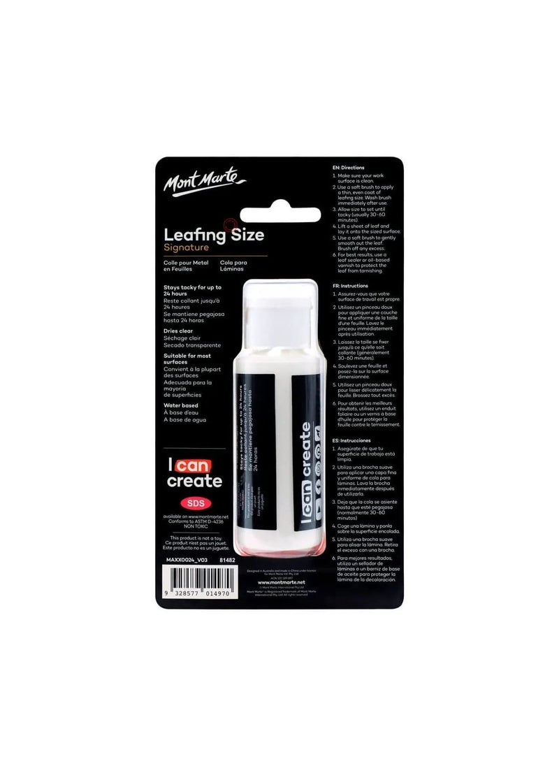 Mont Marte MONT MARTEMont Marte Leafing Size 60ml  - Image 2