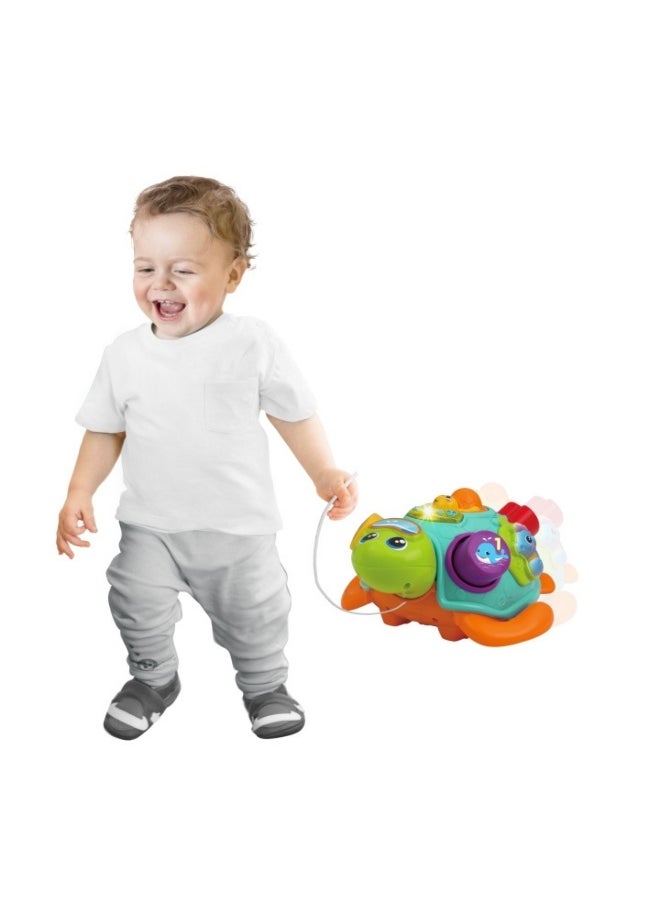 WinFun Winfun Pull Along Sort 'N Learn Turtle  - Image 2