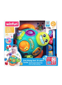 Winfun Pull Along Sort 'N Learn Turtle