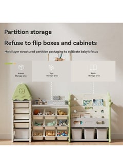 Beauenty Children Deluxe Toy Storage Organizer, Kids Storage Bins Toy Boxes, Children's Toy Storage Rack, Toddler Storage Organizer, Toy Box Organizer（Tree house Toy Storage Organizer）  - Image 2