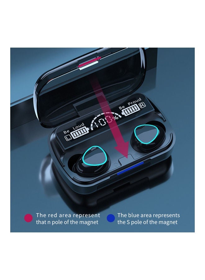 M10 Immersive Wireless Earbuds with Wireless Charging Case Bluetooth 5.3 9D Premium Sound Deep Bass Sports  with Mic 4 hr Playing Time - Image 2