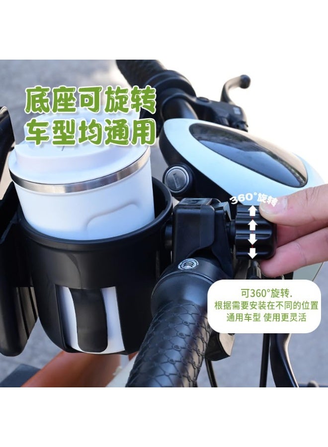 Bicycle Water Bottle Holder with 2-in-1 Mobile Phone Stand, Universal Cup Holder for Bikes, Motorcycles and Strollers - Image 5