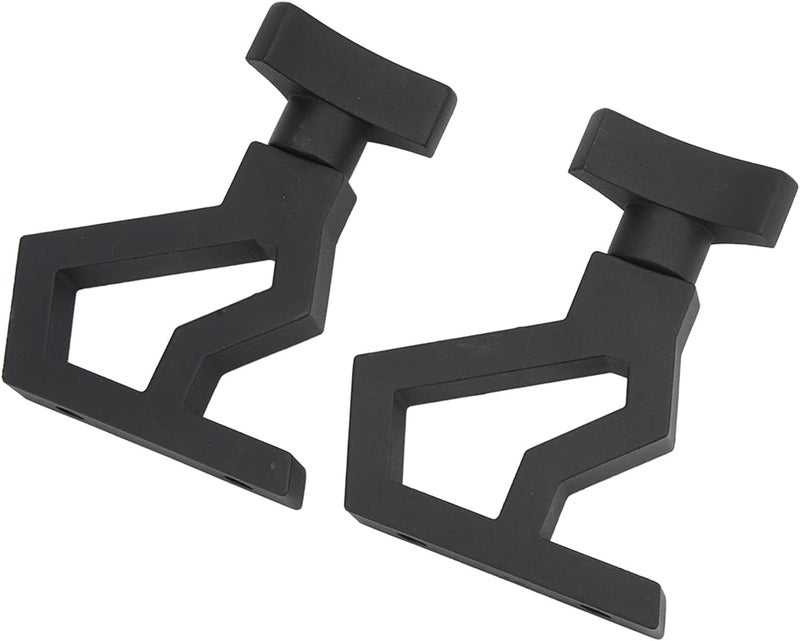 Lift Jack Mount Accessory Aluminium Alloy Jack Bracket, Replacement for JK 2007‑2018, 2 Brackets with Screws - Durable Black Coating, Easy Installation, Secure Jack - Image 5