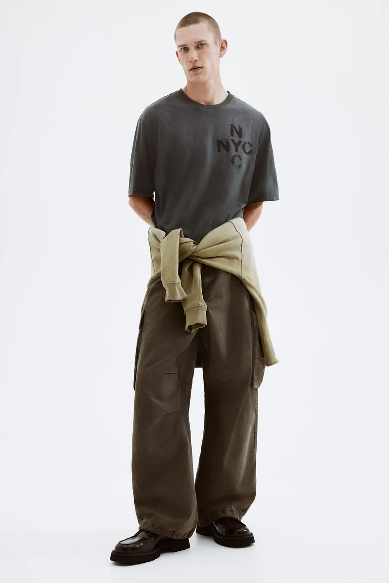 اتش اند ام قميص فضفاض