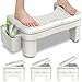 Vatex Toilet Stool Squat Adult Height Adjustable Poop Stool for Bathroom with Storage Box Portable NonSlip Potty Step Stool for Adults Improve Squatting Posture Bowel Health Relieves Constipation - Image 1