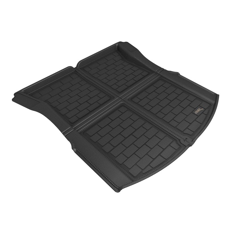 3D MAXpider Custom Fit Kagu Cargo Liner Black Compatible with Tesla Model 3 Highland 20242025 Cargo Liner