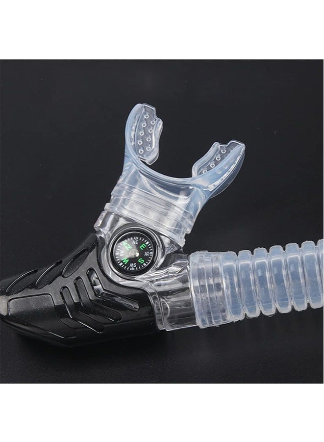 Muyixin مجموعة من 6 قطع فم للغوص من Practical Gear مصنوعة من السيليكون قابلة للتشكيل لتناسب معظم منظمات الغوص القياسية وملحقات الغوص - Image 3