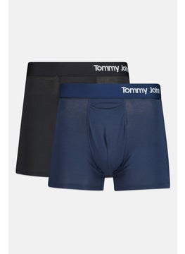 Men 2 Pieces 4 inseam Brand Logo  Boxer Briefs, Multicolor
