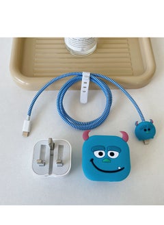 Generic 3D iPhone fast charger protector from a cute cartoon series for iPhone 18W 20W iPhone and iPad 15 14 13 12 11 Pro Max Protective cover for fast charging cable Protective cover for USB and USB C data cable  - Image 2