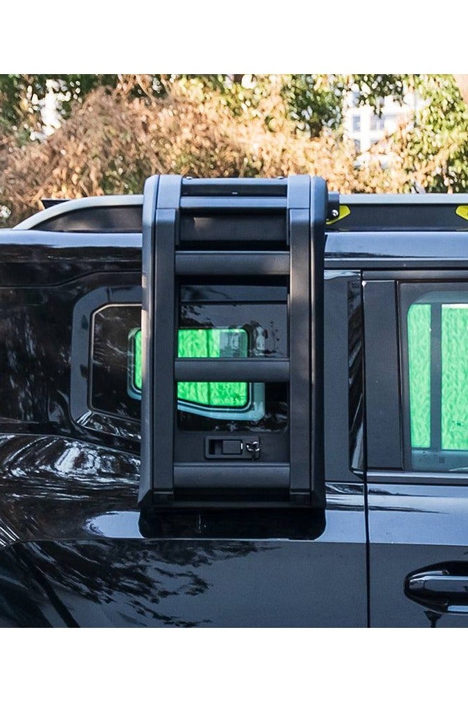 جيتور سلم خلفي لسيارة جيتور T2 - تصميم مدافع (أسود) - Image 3