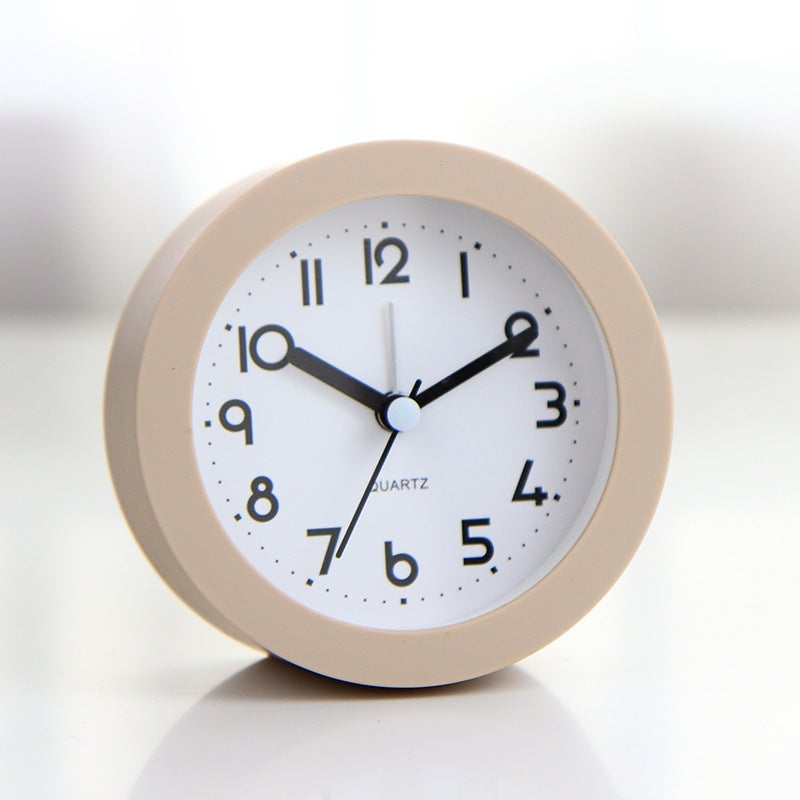 Silent Sweep Night Light Kids Alarm Clock 9051 light curry