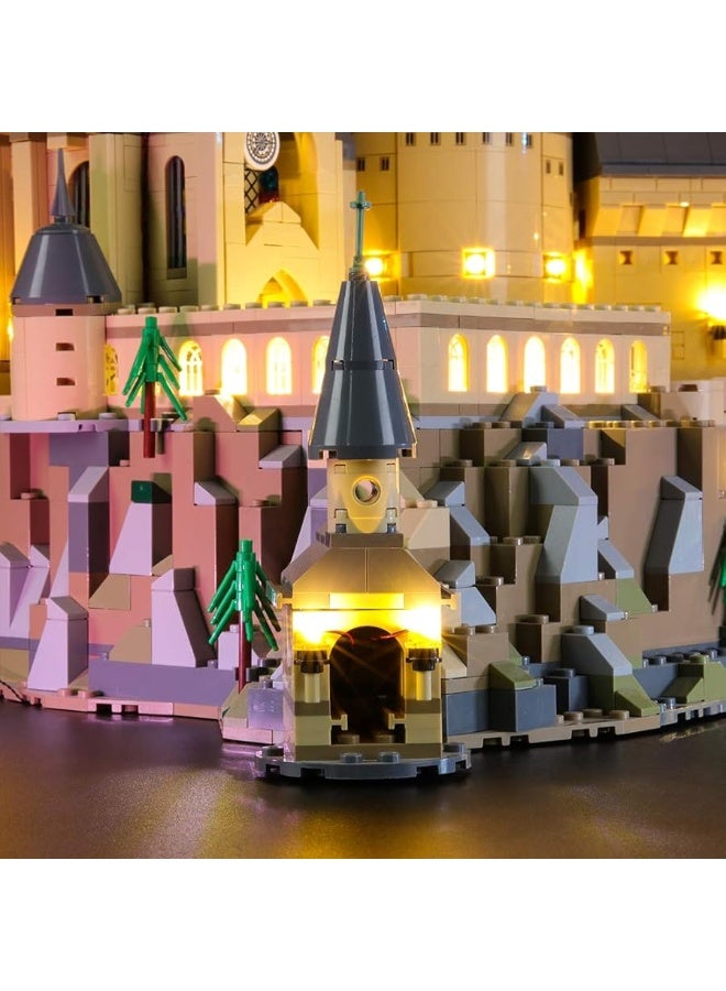 BRIKSMAX BRIKSMAX Led Lighting Kit for Harry Potter Hogwart's Castle - Compatible with Lego 71043 Building Blocks Model- Not Include The Lego Set  - Image 2