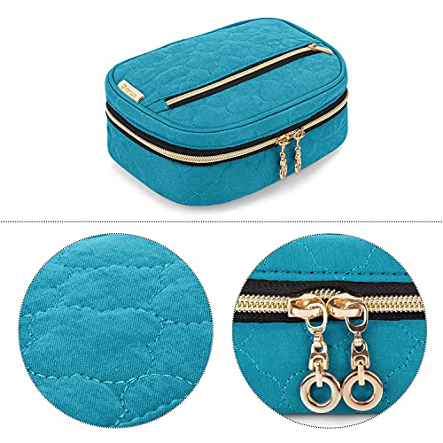 Yarwo Crochet Hook Case, Travel Organizer Bag for Crochet Hooks, Aluminum Crochet Hooks, and Crochet Supplies, Teal (Bag Only) - Image 5