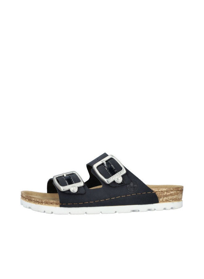 rieker صنادل ريكير النسائية الكاجوال 69850-14 أريزونا زرقاء 116-1125 - Image 2