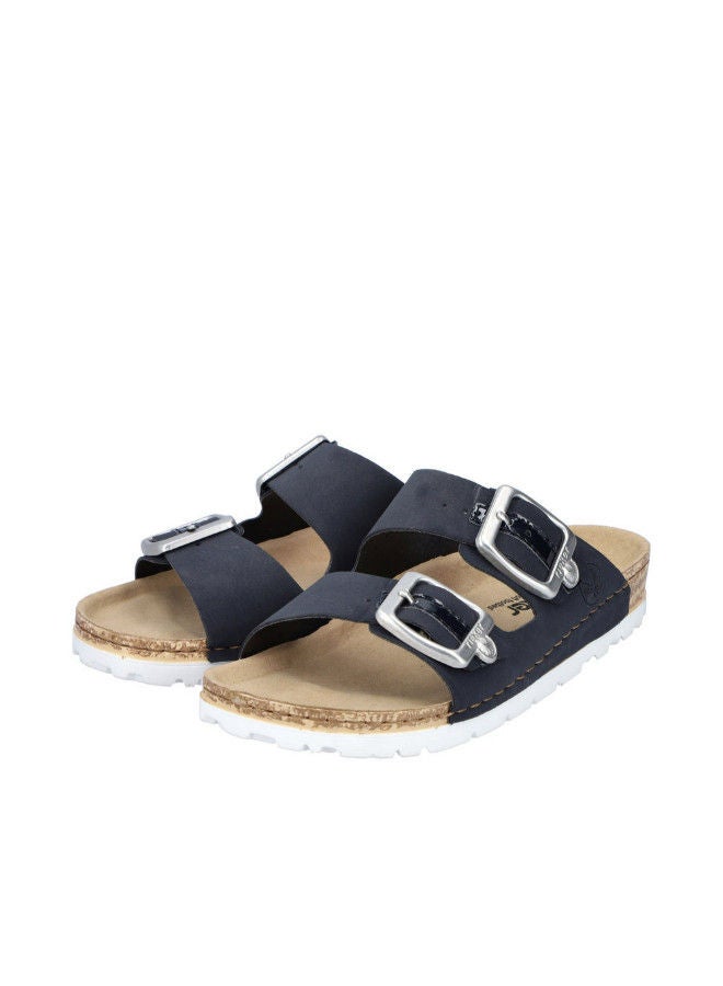 rieker صنادل ريكير النسائية الكاجوال 69850-14 أريزونا زرقاء 116-1125 - Image 3