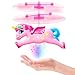 Ynanimery Flying Unicorn Flying Fairy Toys for Girls Unicorn Toys for Girls Age 6 7 8 9 Teens Birthday Magic Flying Ball Helicopter Drone Fairy Toy with LED Light for Kids Indoor Play - Image 2