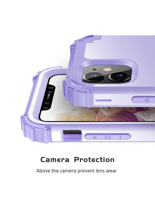 اس-توب جراب لهاتف iPhone 11 PC + غطاء خلفي واقي من السيليكون مكون من ثلاث قطع مضاد للسقوط - Image 5