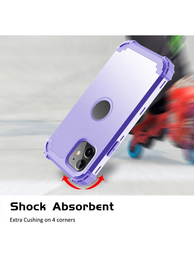 اس-توب جراب لهاتف iPhone 11 PC + غطاء خلفي واقي من السيليكون مكون من ثلاث قطع مضاد للسقوط - Image 4