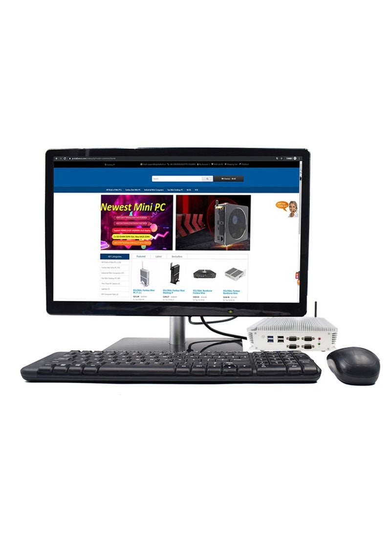 Generic Mini Pc Intel Core i5-6360U, Processor 2.0 Ghz Up To 3.1 Ghz, Windows 10 Home Mini Desktop Computer With Hdmi,Vga, Port, 8Gb Ram ddr3L/ 256Gb ssd，Gigabit Ethernet Dual Band Wifi Bluetooth,4K Hd  - Image 5